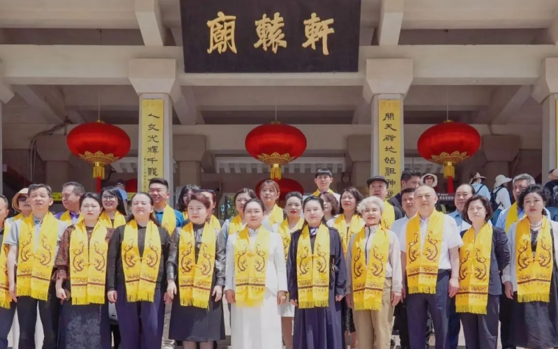 全聯(lián)女企業(yè)家商會走進黃帝陵溯源尋根、凝心鑄魂